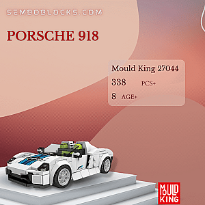 MOULD KING 27044 Technician Porsche 918