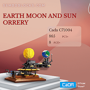 CaDa C71004 Creator Expert Earth Moon and Sun Orrery