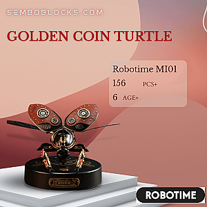 Robotime MI01 Creator Expert Golden Coin Turtle