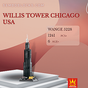 WANGE 5228 Modular Building Willis Tower Chicago USA