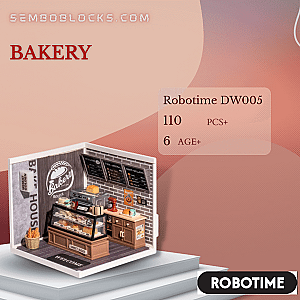 Robotime DW005 Creator Expert Bakery