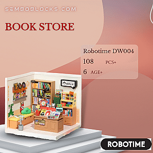 Robotime DW004 Creator Expert Book Store