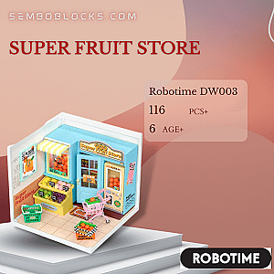 Robotime DW003 Creator Expert Super Fruit Store