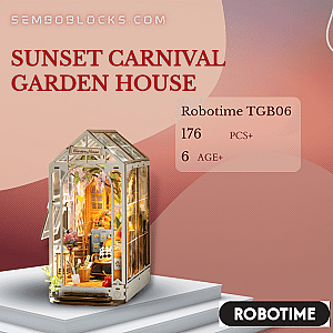 Robotime TGB06 Creator Expert Sunset Carnival Garden House