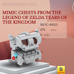 MOC Factory 89311 Movies and Games Mimic Chests from the Legend of Zelda Tears of the Kingdom