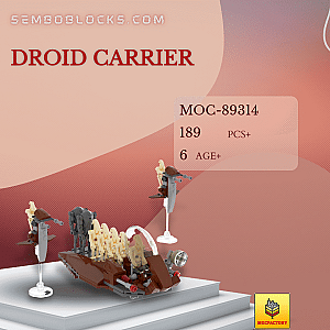 MOC Factory 89314 Star Wars Droid Carrier