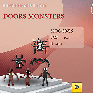 MOC Factory 89315 Creator Expert Doors Monsters
