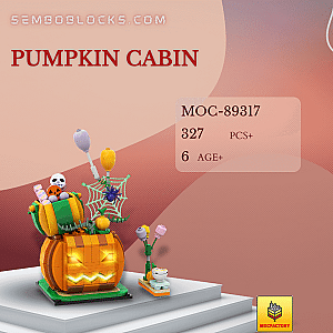 MOC Factory 89317 Creator Expert Pumpkin Cabin