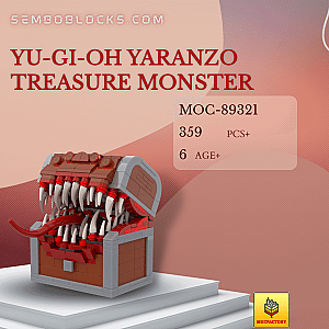MOC Factory 89321 Creator Expert Yu-Gi-Oh Yaranzo Treasure Monster