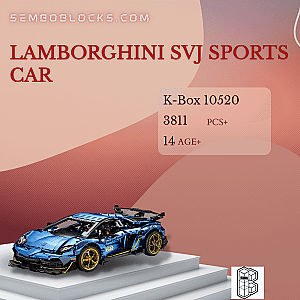 K-Box 10520 Technician Lamborghini SVJ Sports Car