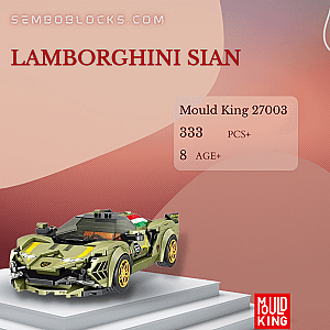 MOULD KING 27003 Technician Lamborghini Sian