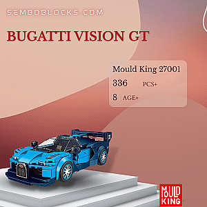 MOULD KING 27001 Technician Bugatti Vision GT
