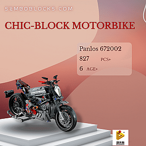PANLOSBRICK 672002 Technician CHIC-Block Motorbike