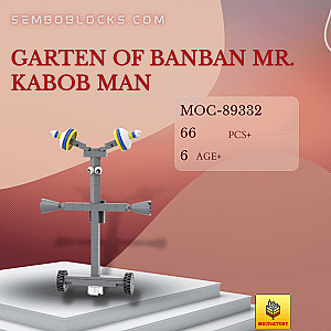 MOC Factory 89332 Movies and Games Garten of Banban Mr. Kabob Man