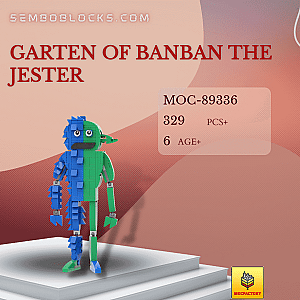 MOC Factory 89336 Movies and Games Garten of Banban The Jester