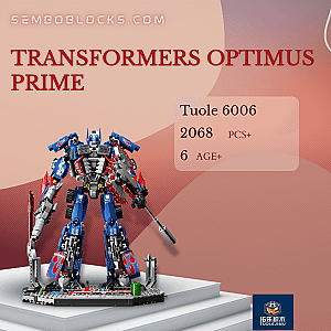 TUOLE 6006 Movies and Games Transformers Optimus Prime