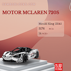 MOULD KING 13145 Technician Motor McLaren 720S