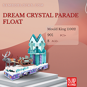 MOULD KING 11002 Creator Expert Dream Crystal Parade Float