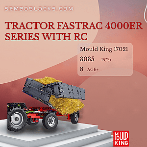 MOULD KING 17021 Technician Tractor Fastrac 4000er series with RC