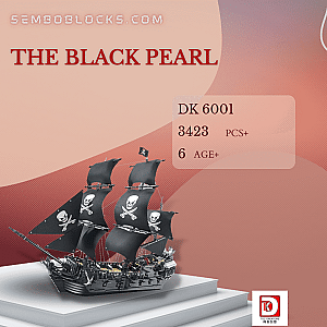DK 6001 Creator Expert The Black Pearl