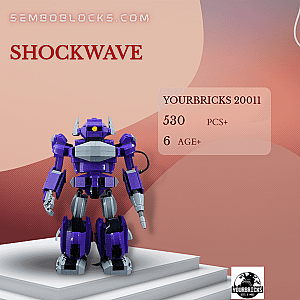 YOURBRICKS 20011 Creator Expert Shockwave