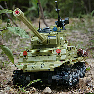 DECOOL / JiSi 3908 Military Remote Control M4A3K Tank