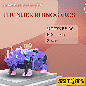 52TOYS BB-06 Creator Expert Thunder Rhinoceros