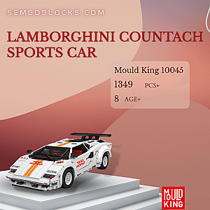 MOULD KING 10045 Technician Lamborghini Countach Sports Car