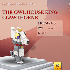MOC Factory 89340 Movies and Games The Owl House King Clawthorne