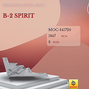 MOC Factory 141726 Military B-2 Spirit