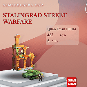 QUANGUAN 100114 Military Stalingrad Street Warfare