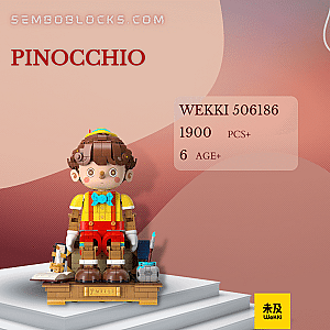 WEKKI 506186 Creator Expert Pinocchio
