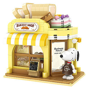 CACO S012 Movies and Games Peanuts Snoopy Bakery Shop