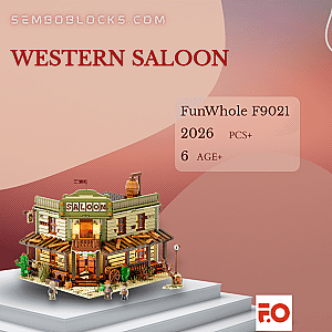 FunWhole F9021 Minecraft Western Saloon