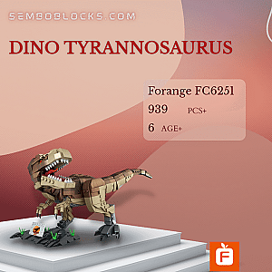 Forange FC6251 Creator Expert Dino Tyrannosaurus