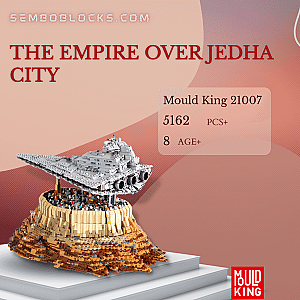MOULD KING 21007 Star Wars The Empire over Jedha City