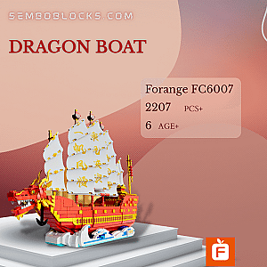 Forange FC6007 Creator Expert Dragon Boat