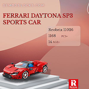 REOBRIX 11026 Technician Ferrari Daytona SP3 Sports Car