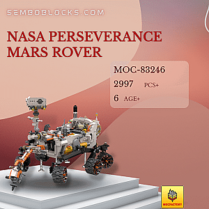 MOC Factory 83246 Space NASA Perseverance Mars Rover