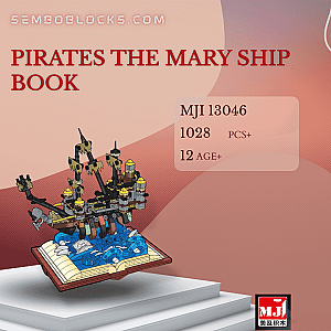 MJ 13046 Creator Expert Pirates The Mary Ship Book