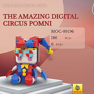MOC Factory 89196 Movies and Games The Amazing Digital Circus Pomni