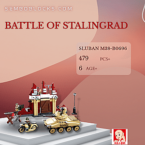 Sluban M38-B0696 Military Battle of Stalingrad