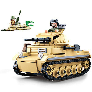 Sluban M38-B0691N Military World War II Reborn Panzer II