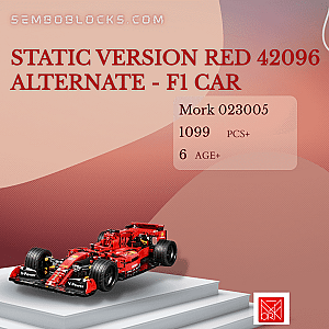 MORK 023005 Technician Static Version Red 42096 Alternate - F1 Car