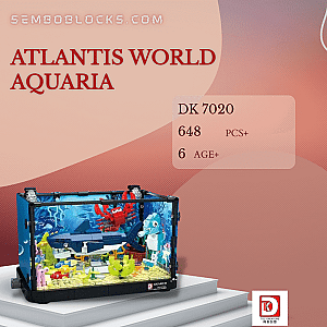 DK 7020 Creator Expert Atlantis World Aquaria
