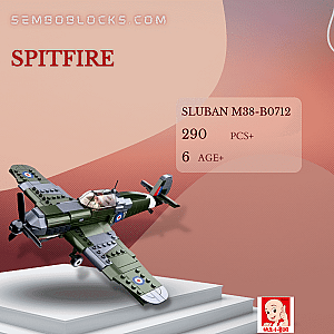 Sluban M38-B0712 Military Spitfire