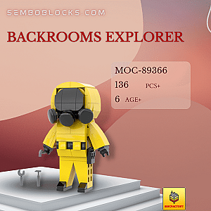 MOC Factory 89366 Creator Expert Backrooms Explorer