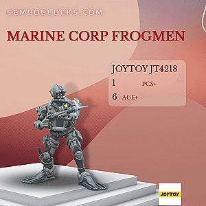 Joytoy JT4218 Creator Expert Marine Corp Frogmen