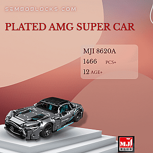 MJ 8620A Technician Plated AMG Super Car