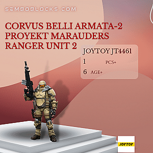 Joytoy JT4461 Creator Expert Corvus Belli Armata-2 Proyekt Marauders Ranger Unit 2